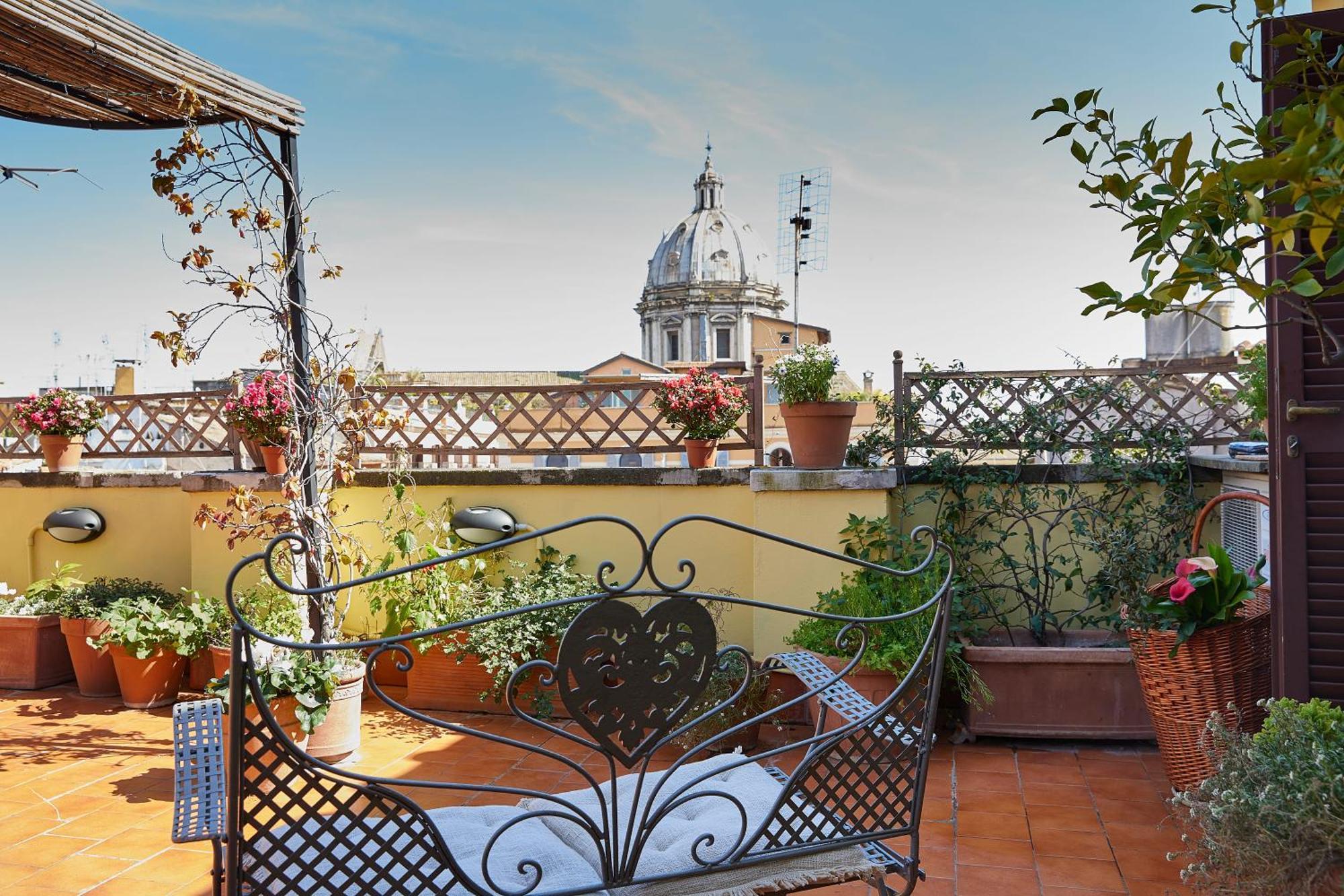 Trasteverehome - Attic Terrace Center Of Rome Baroque Екстер'єр фото