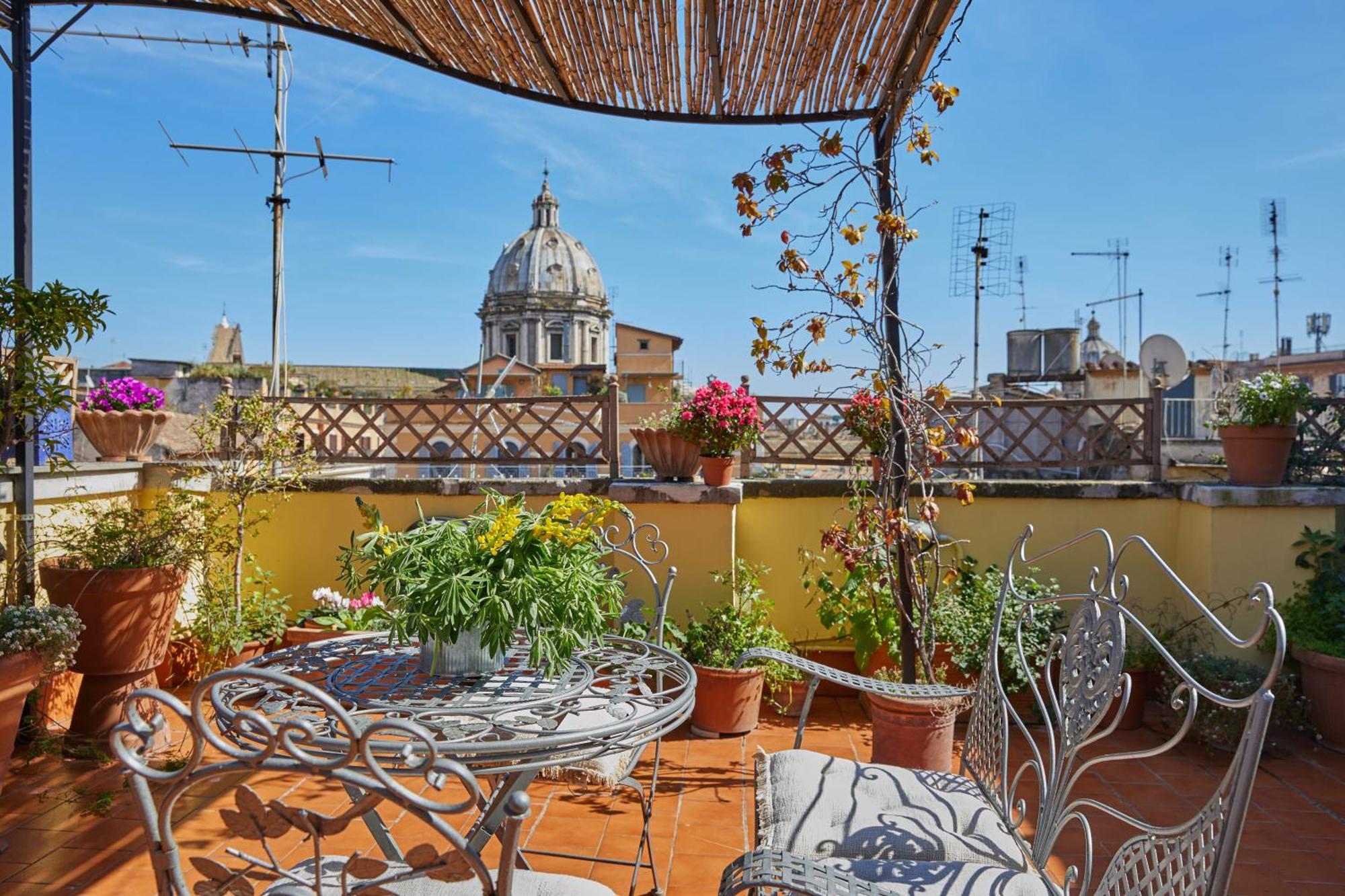 Trasteverehome - Attic Terrace Center Of Rome Baroque Екстер'єр фото