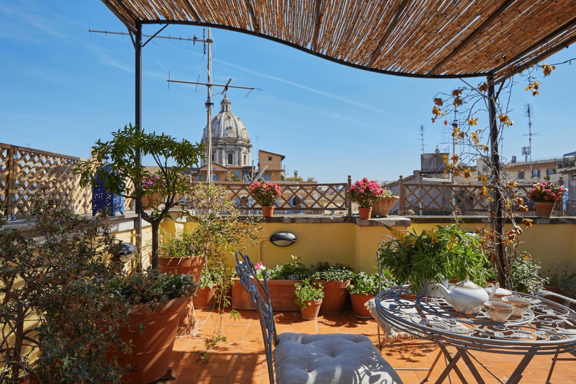 Trasteverehome - Attic Terrace Center Of Rome Baroque Екстер'єр фото